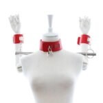 Metal attached Neck and hand cuff