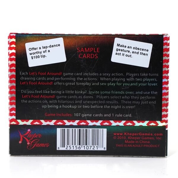 Lets Fool Around Card Game - Image 4