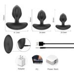 Mark Remote Controlled Anal Plugs - Image 7