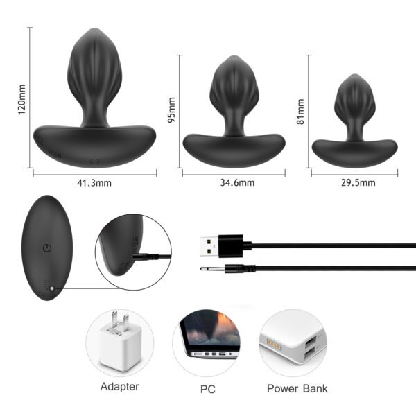 Mark Remote Controlled Anal Plugs - Image 7