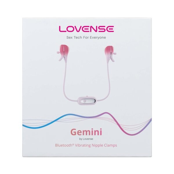 Lovense Gemini Vibrating Nipple Clamps - Image 1